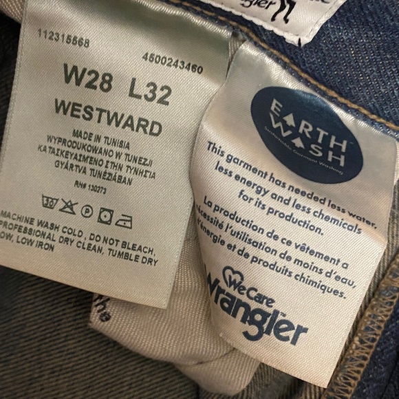 Wrangler Light Blue Denim Jeans - Picture 4 of 5